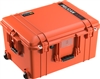 PELICAN AIR CASE NO FOAM (MFR# 016070-0011-150) 1607NFORG   ORANGE (ID 21.05"L X 15.81"W X 11.63"D) *SPECIAL ORDER*