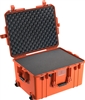 PELICAN AIR CASE WITH FOAM (MFR# 016070-0001-150) 1607ORG   ORANGE (ID 21.05"L X 15.81"W X 11.63"D) *SPECIAL ORDER*