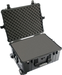 PELICAN 1610BLK CASE WITH FOAM AND WHEELS BLACK             MFR# 1610-020-110 *SPECIAL ORDER*