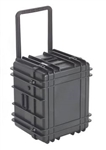 UK 1622WBLK 1622 TRANSIT CASE BLACK WITH WHEELS AND FOAM    (ID: 21.8" X 17.8" X 15.9") *SPECIAL ORDER*