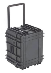 UK 1622WBLK 1622 TRANSIT CASE BLACK WITH WHEELS AND FOAM    (ID: 21.8" X 17.8" X 15.9")