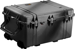 PELICAN CASE NO FOAM W/WHEELS (MFR# 1630-001-110) 1630NFBLK BLACK (ID 27.70"L X 20.98"W X 15.50"D) *SPECIAL ORDER*