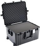 PELICAN AIR CASE WITH FOAM (MFR# 016370-0001-110) 1637BLK   BLACK (ID 23.43"L X 17.55"W X 13.25"D) *SPECIAL ORDER*