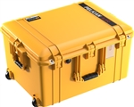 PELICAN AIR CASE WITH FOAM (MFR# 016370-0001-240) 1637YEL   YELLOW (ID 23.43"L X 17.55"W X 13.25"D)