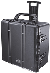 PELICAN CASE W/FOAM & WHEELS BLK (MFR# 1640-000-110) 1640BLK (ID 23.70"L X 24.00"W X 13.90"D) *SPECIAL ORDER*