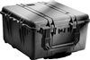 PELICAN CASE NO FOAM W/WHEELS (MFR# 1640-001-110) 1640NFBLK BLACK (ID 23.70"L X 24.00"W X 13.90"D) *SPECIAL ORDER*