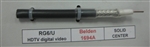 BELDEN RG6/U TYPE 75 OHM 18AWG SOLID FOIL/BRAID SHIELD 1694A *HDTV SDI PRECISION DIGITAL VIDEO CABLE* (305M = FULL ROLL)