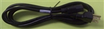 VOLEX 17249B POWER CABLE 18/3 6 FOOT NEMA 5-15P TO FEMALE   IEC-320-C13 EQUIPMENT CORD, 125 VAC 10AMP