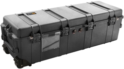 PELICAN CASE W/FOAM & WHEELS BLK (MFR# 1740-000-110) 1740BLK (ID 40.98" X 12.92" X 12.13"D) *SPECIAL ORDER*