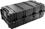 PELICAN CASE NO FOAM W/WHEELS (MFR# 1780-001-110) 1780NFBLK BLACK (ID 42.00"L X 22.00"W X 15.10"D)