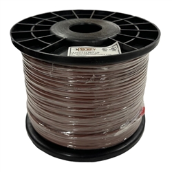 PRIORITY WIRE & CABLE 18-02TSTAT 18AWG 2 CONDUCTOR BROWN    PVC THERMOSTAT WIRE, CSA/UL/CUL 150V 60C, 150 METER ROLL