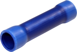 PICO 1800-CP BLUE 16-14AWG BUTT SPLICE CONNECTOR, VINYL     INSULATED, 100/PACK