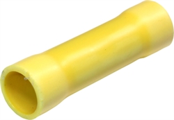 PICO 1900-BP YELLOW 12-10AWG BUTT SPLICE CONNECTOR, VINYL   INSULATED, 5/PACK