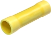 PICO 1900-CP YELLOW 12-10AWG BUTT SPLICE CONNECTOR, VINYL   INSULATED, 100/PACK