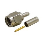 TCC 19-03L-TGN SMA MALE CRIMP CONNECTOR FOR RG174