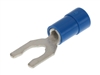 MOLEX 19099-0034 BLUE 16-14AWG #10 LOCKING SPADE CONNECTOR / FORK TERMINAL, VINYL INSULATED, 100/PACK