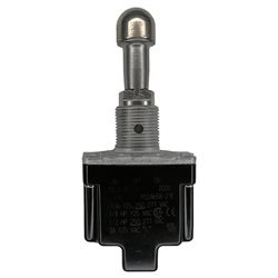 HONEYWELL 1TL1-7E TOGGLE SWITCH SPDT (ON)-OFF-(ON)          10A/125VAC, LOCKING LEVER, SEALED, SCREW TERMINALS, UL CSA