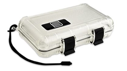 UK 2000CLR S3 CLEAR WATERTIGHT CASE (ID: 6" X 3.41" X 1.19") NO PADDED LINER *SPECIAL ORDER*