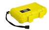 UK 2000YEL S3 YELLOW WATERTIGHT CASE (ID: 6" X 3.41" X 1.19") PADDED *SPECIAL ORDER*