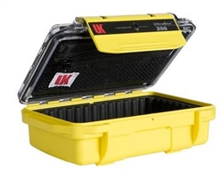 UK 206CVYEL-PAD 206 ULTRABOX YELLOW, CLEAR VIEW LID, LID    POUCH & PADDED (ID: 5.51" X 3.54" X 1.96") *SPECIAL ORDER*