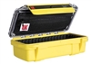 UK 207CVYEL-PAD 207 ULTRABOX YELLOW, CLEAR VIEW LID, LID    POUCH & PADDED (ID: 6.69" X 2.76" X 2.16")