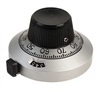 VISHAY SPECTROL 21-A-11 COUNTING DIAL FOR 10 TURN POTENTIOMETERS, ALSO COMPATIBLE WITH 15 TURN, FOR 1/4" DIAMETER SHAFT