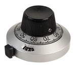 VISHAY SPECTROL 21-A-11 COUNTING DIAL FOR 10 TURN POTENTIOMETERS, ALSO COMPATIBLE WITH 15 TURN, FOR 1/4" DIAMETER SHAFT