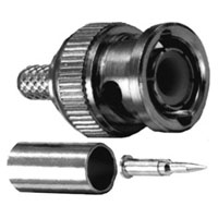 MODE 21-346-0 BNC CRIMP PLUG FOR RG6/U (CRIMPER 84-171-1)