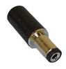 PHILMORE 210 SHORT DC COAXIAL POWER PLUG 2.1MM X 5.5MM,     OVERALL LENGTH 1"