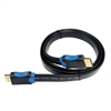 CIRCUIT TEST 214-4702 FLAT MALE - MALE (2M) HIGH SPEED HDMI CABLE WITH ETHERNET, 4K ULTRA HD (2160P)