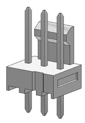 MOLEX 22-23-2031 KK .100" 3 PIN STRAIGHT LOCKING PCB HEADER