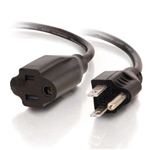 C2G 18AWG EXT CORD W/STRAIGHT PLUG (6FT) 2306-03115-006