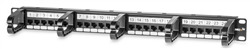 SIGNAMAX 24458MDX-C6 24 PORT LOADED CAT6 MDX-SERIES         UNSHIELDED PATCH PANEL, 1 RMU (1U), LOADED, PUNCHDOWN