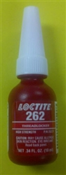 LOCTITE 262 PERMANENT THREADLOCKER RED 10ML 26221