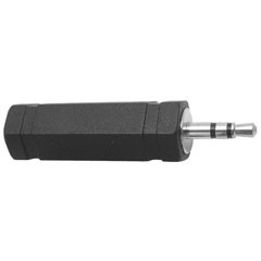 MODE 27-533-1 ADAPTER 1/4" STEREO JACK/FEMALE TO 3.5MM      STEREO PLUG/MALE