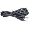 MODE 28-234-0 STEREO 3.5MM PLUG TO STEREO 3.5MM PLUG CABLE  (MALE TO MALE) 6' LONG