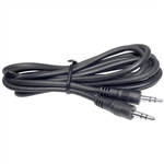 MODE 28-235-0 STEREO 3.5MM PLUG TO STEREO 3.5MM PLUG CABLE  (MALE TO MALE) 12' LONG