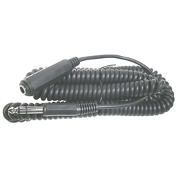 MODE 28-975-1 COILED 1/4" STEREO HEADPHONE EXTENSION,       EXTENDS TO 25' LONG, 5' RETRACTED