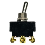 PHILMORE 30-046 TOGGLE SWITCH DPDT ON-ON, 20A @ 125VAC      / 10A @ 277VAC, SCREW TERMINALS