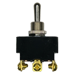 PHILMORE 30-050 TOGGLE SWITCH DPDT (ON)-OFF-(ON), 20A @     125VAC / 10A @ 277VAC, SCREW TERMINALS