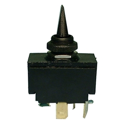 PHILMORE 30-125 REVERSING TOGGLE SWITCH DPDT (ON)-OFF-(ON), 21A @ 14VDC, QC TERMINALS *NOT RATED FOR 120/220VAC*