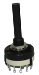 PHILMORE 30-15106 ROTARY SWITCH 1 POLE 6 POSITION NON-SHORT ING, 0.3A @ 125VAC, SOLDER TERMINALS