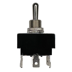 PHILMORE 30-330 HEAVY DUTY TOGGLE SWITCH DPDT (ON)-OFF-(ON) , 20A @ 125VAC / 10A @ 277VAC, QC TERMINALS