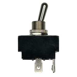 PHILMORE 30-345 HEAVY DUTY TOGGLE SWITCH DPST ON-OFF,       20A @ 125VAC / 10A @ 277VAC, QC TERMINALS