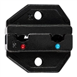 ECLIPSE 300-070 DIE SET FOR RED & BLUE INSULATED FLAG TERMINALS 22-14AWG, CRIMPER FRAMES: 300-096, 300-054, 902-085