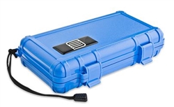 UK 3000BLU S3 BLUE WATERTIGHT CASE (ID: 7.88" X 3.9" X 1.42") PADDED