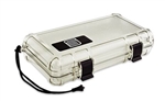 UK 3000CLR S3 CLEAR WATERTIGHT CASE (ID: 7.88" X 3.9" X 1.42") NO PADDED LINER *SPECIAL ORDER*