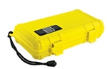 UK 3000YEL S3 YELLOW WATERTIGHT CASE (ID: 7.88" X 3.9" X 1.42") PADDED *SPECIAL ORDER*
