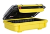 UK 308CVYEL-PAD 308 ULTRABOX YELLOW, CLEAR VIEW LID, LID    POUCH & PADDED (ID: 7.87" X 4.72" X 2.56") *SPECIAL ORDER*