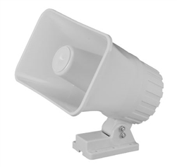 WBOX TECHNOLOGIES 0E-30ECSIREN 8" X 5" 6-12VDC 30W SIREN,   119DB OUTPUT, WEATHER RESISTANT FOR INDOOR/OUTDOOR USE